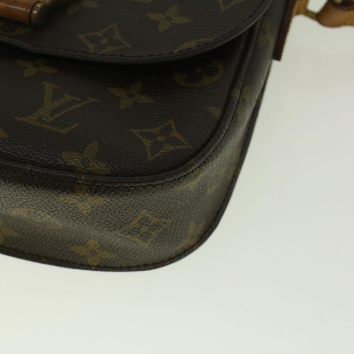 LOUIS VUITTON Monogram Saint Cloud MM Shoulder Bag M51243 LV Auth ar10585B