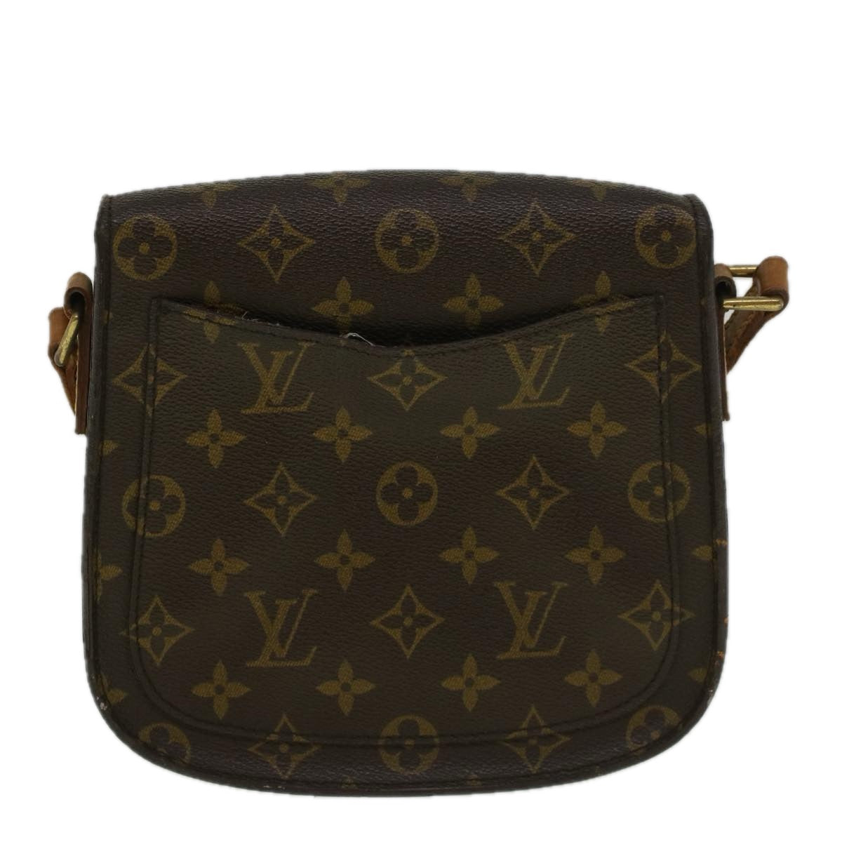 LOUIS VUITTON Monogram Saint Cloud MM Shoulder Bag M51243 LV Auth ar10585B - 0