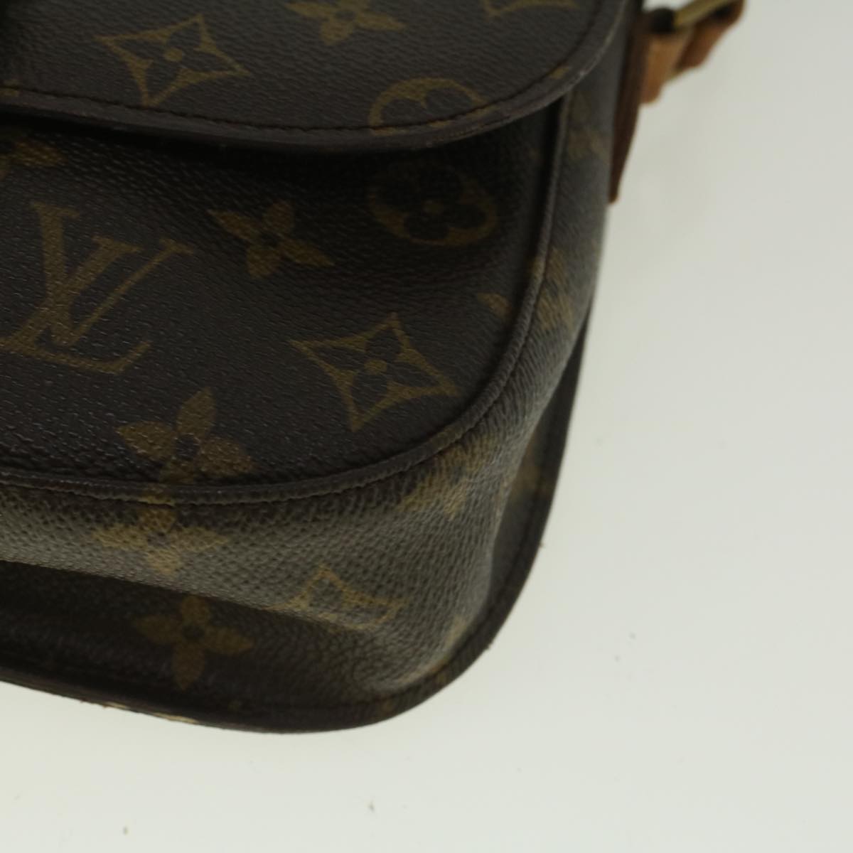 LOUIS VUITTON Monogram Saint Cloud MM Shoulder Bag M51243 LV Auth ar10586B