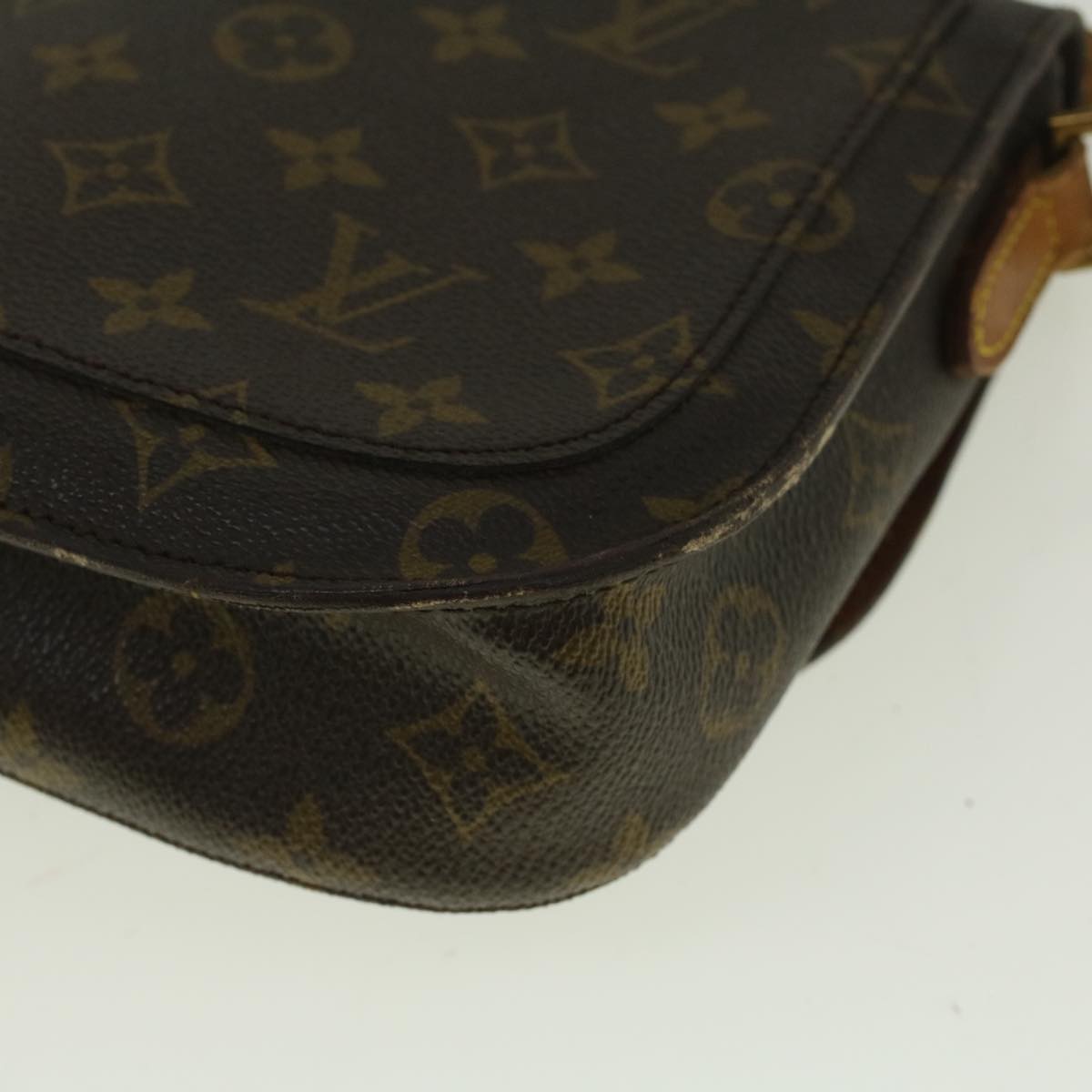 LOUIS VUITTON Monogram Saint Cloud MM Shoulder Bag M51243 LV Auth ar10586B