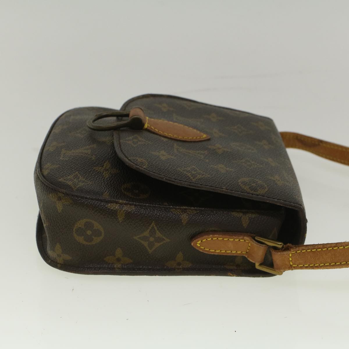 LOUIS VUITTON Monogram Saint Cloud MM Shoulder Bag M51243 LV Auth ar10586B