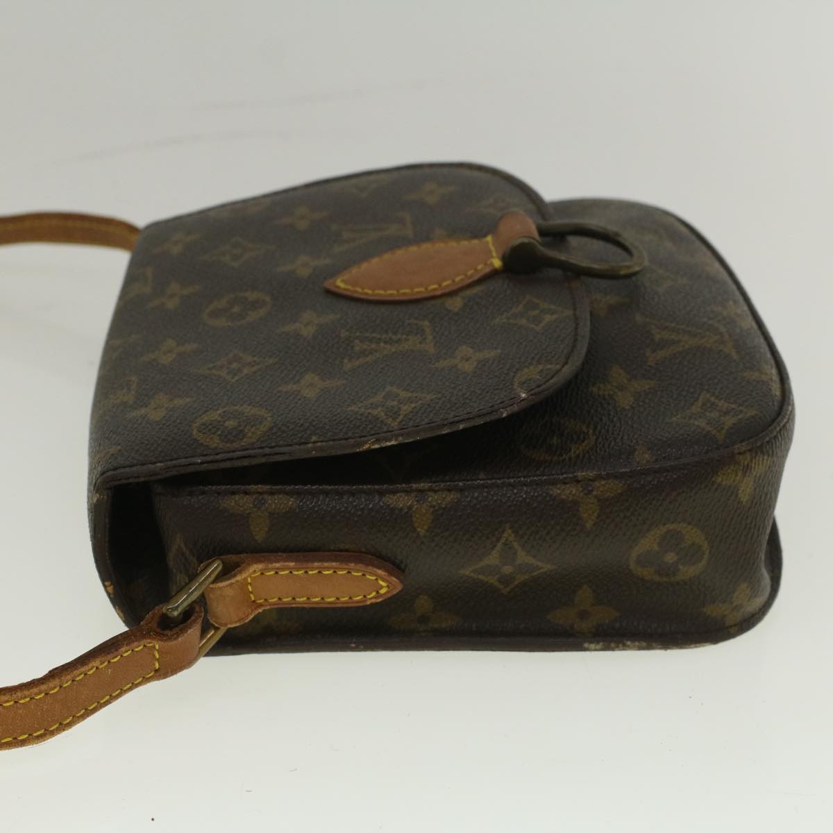 LOUIS VUITTON Monogram Saint Cloud MM Shoulder Bag M51243 LV Auth ar10586B