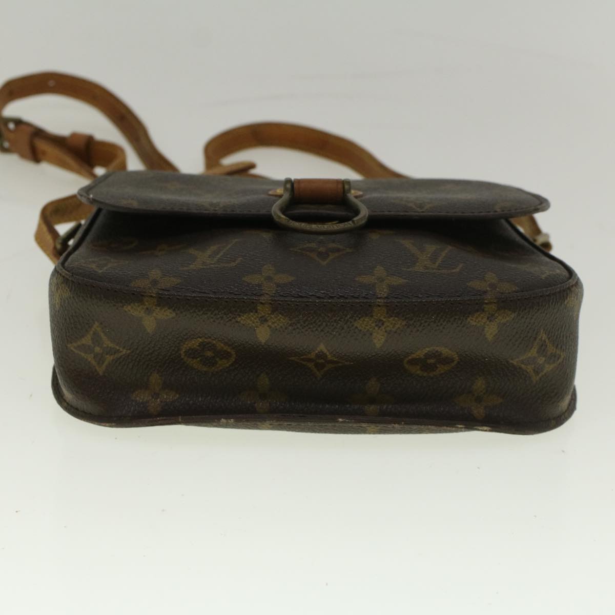 LOUIS VUITTON Monogram Saint Cloud MM Shoulder Bag M51243 LV Auth ar10586B