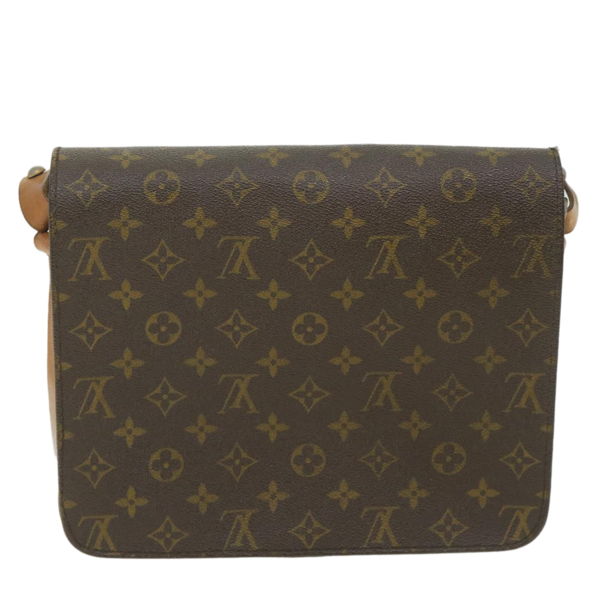 LOUIS VUITTON Monogram Cartouchiere GM Shoulder Bag Vintage M51252 Auth ar10588B