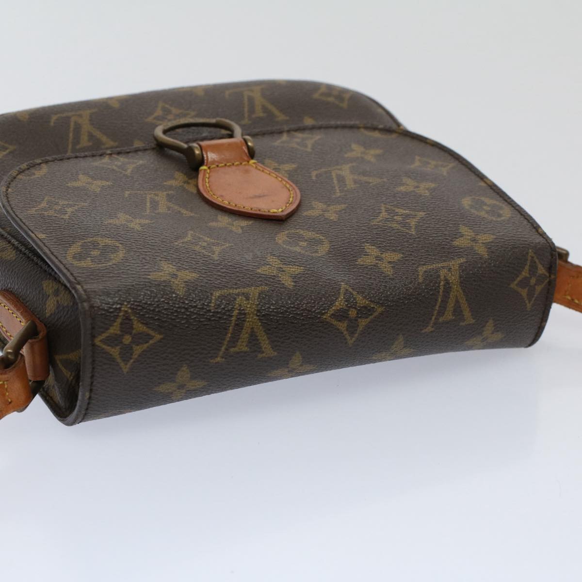 LOUIS VUITTON Monogram Saint Cloud MM Shoulder Bag M51243 LV Auth ar10598B