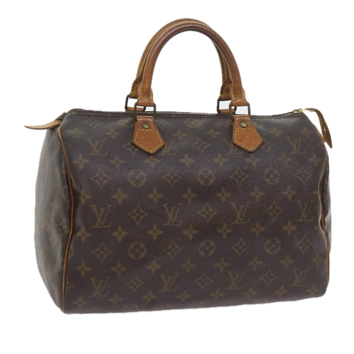 LOUIS VUITTON Monogram Speedy 30 Hand Bag M41526 LV Auth ar10610B