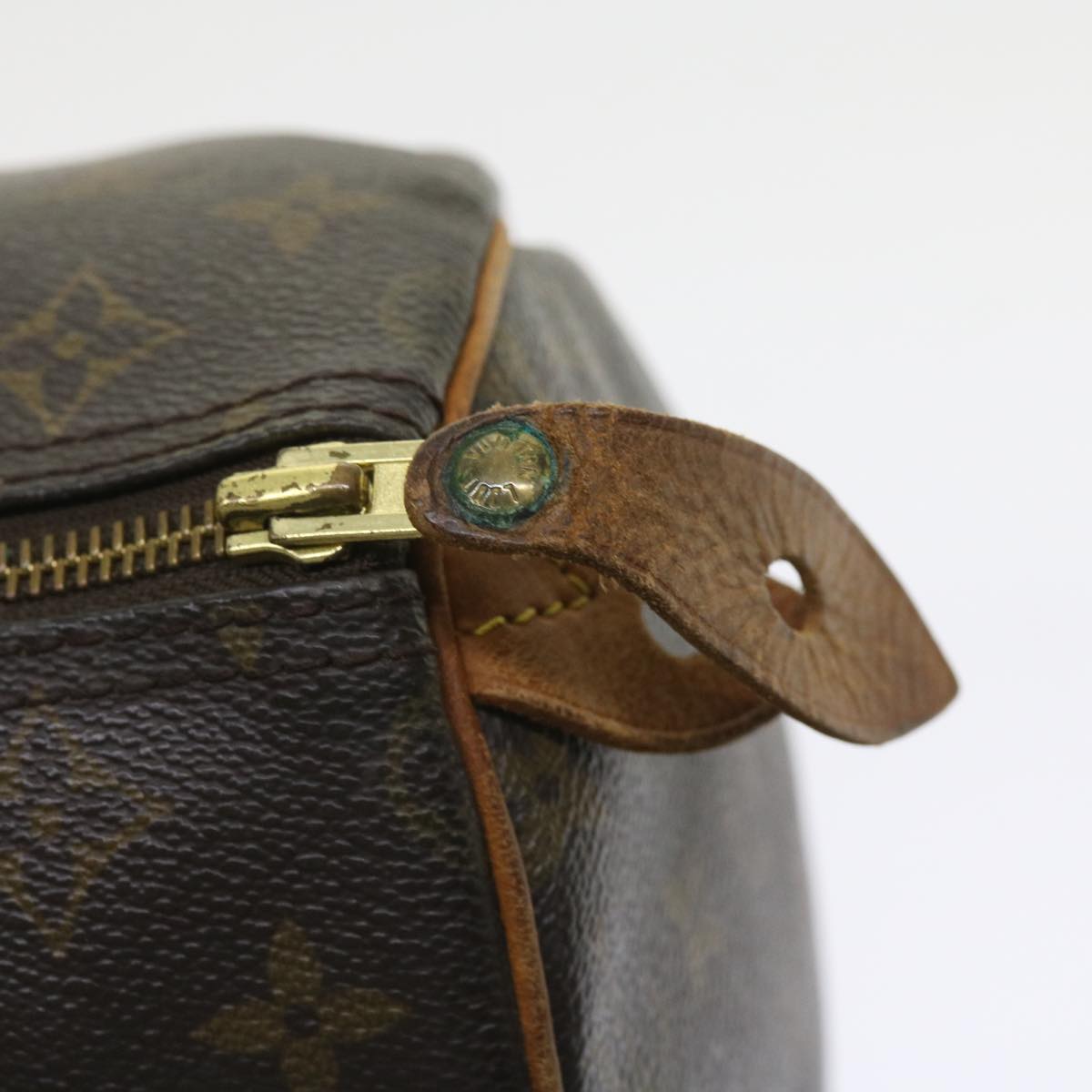 LOUIS VUITTON Monogram Speedy 30 Hand Bag M41526 LV Auth ar10610B