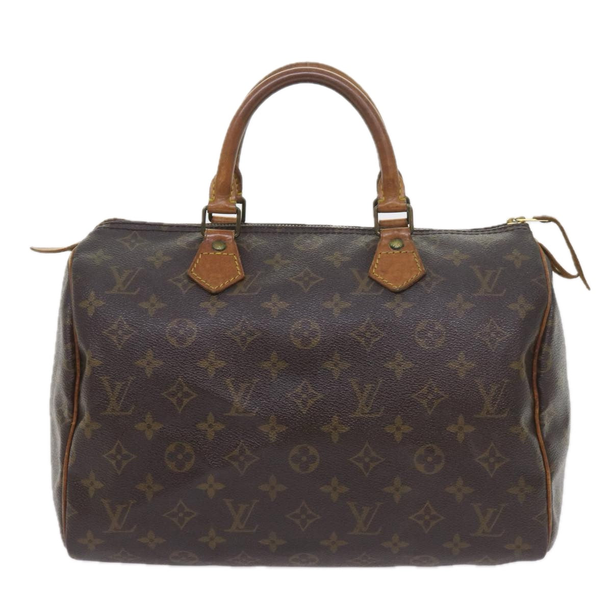 LOUIS VUITTON Monogram Speedy 30 Hand Bag M41526 LV Auth ar10610B