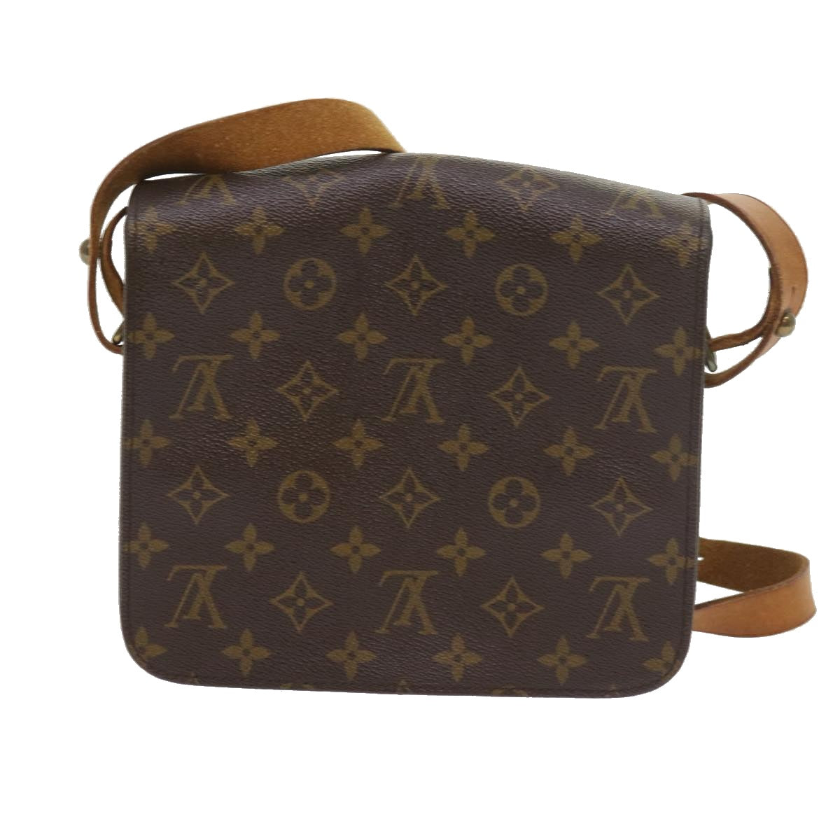 LOUIS VUITTON Monogram Cartouchiere MM Shoulder Bag M51253 LV Auth ar10620B - 0