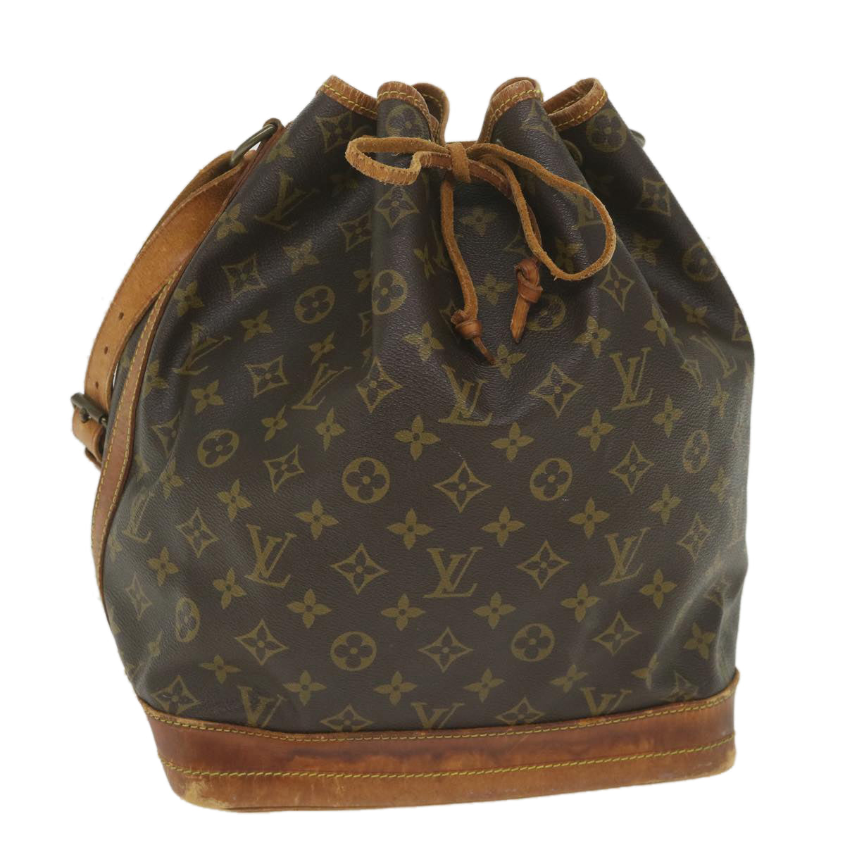 LOUIS VUITTON Monogram Noe Shoulder Bag M42224 LV Auth ar10634B