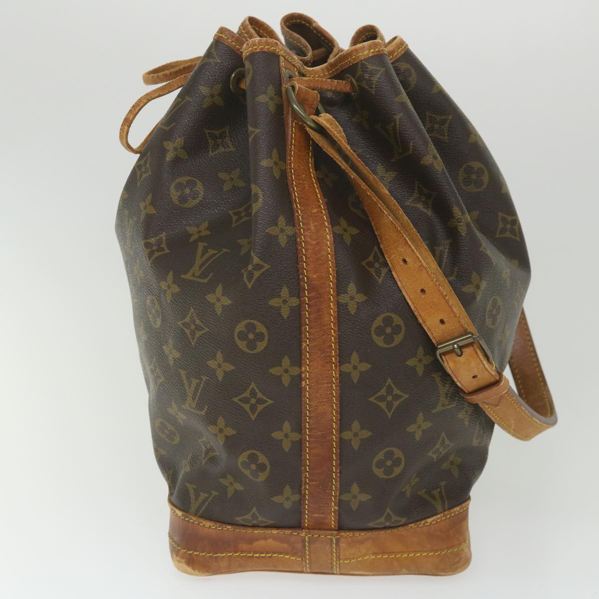 LOUIS VUITTON Monogram Noe Shoulder Bag M42224 LV Auth ar10634B