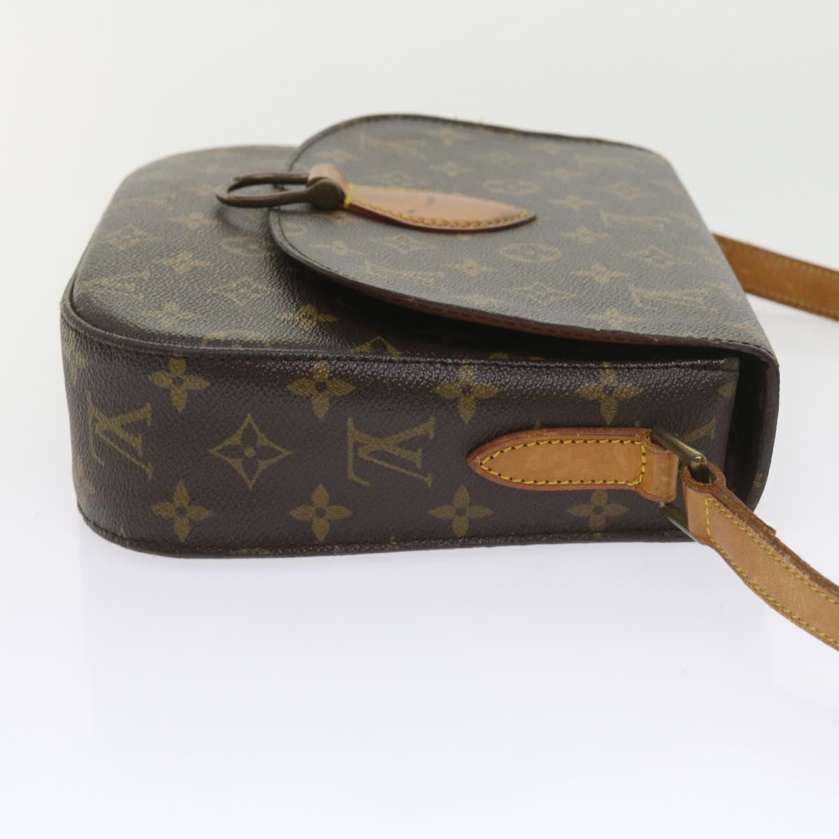 LOUIS VUITTON Monogram Saint Cloud GM Shoulder Bag M51242 LV Auth ar10652