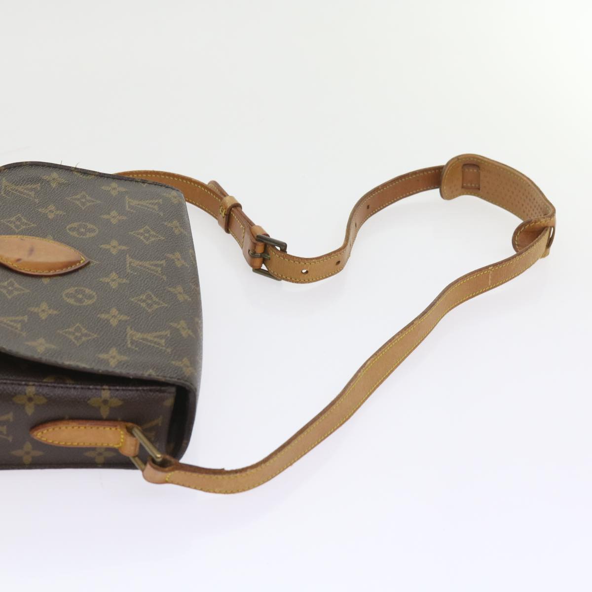 LOUIS VUITTON Monogram Saint Cloud GM Shoulder Bag M51242 LV Auth ar10652