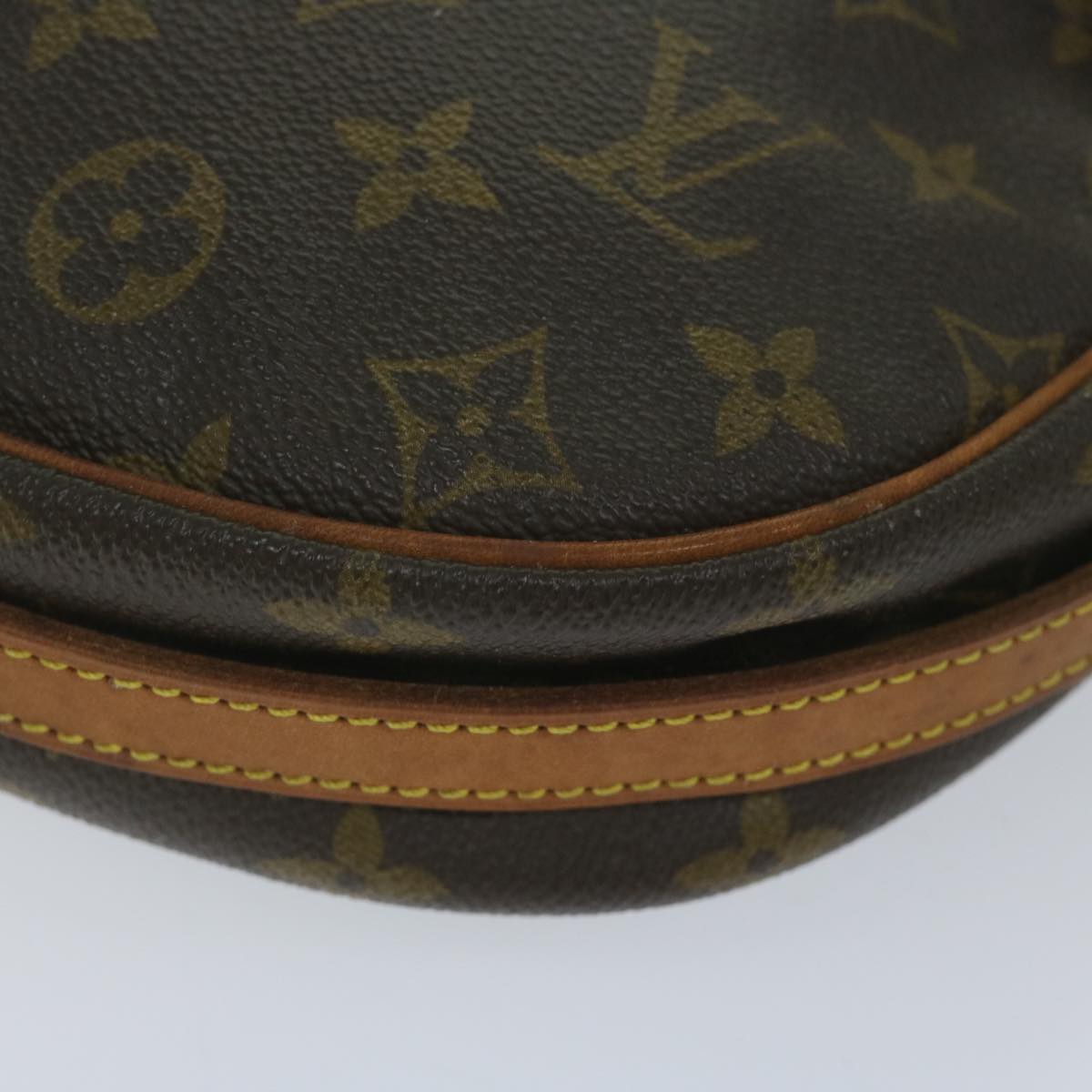 LOUIS VUITTON Monogram Jeune Fille MM Shoulder Bag M51226 LV Auth ar10653