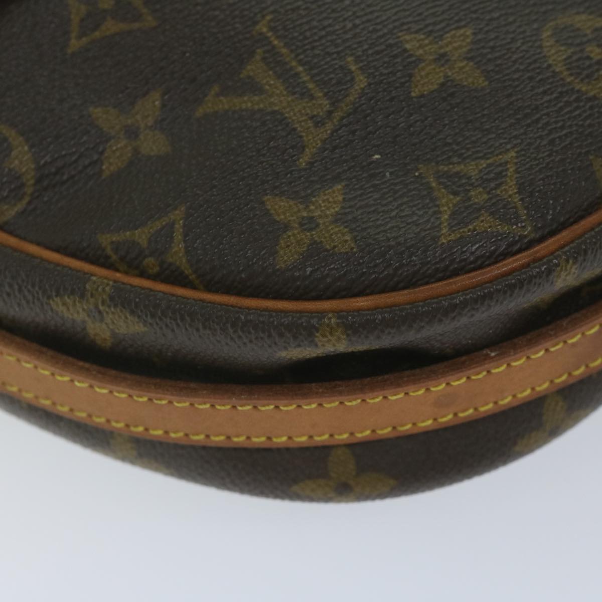 LOUIS VUITTON Monogram Jeune Fille MM Shoulder Bag M51226 LV Auth ar10653