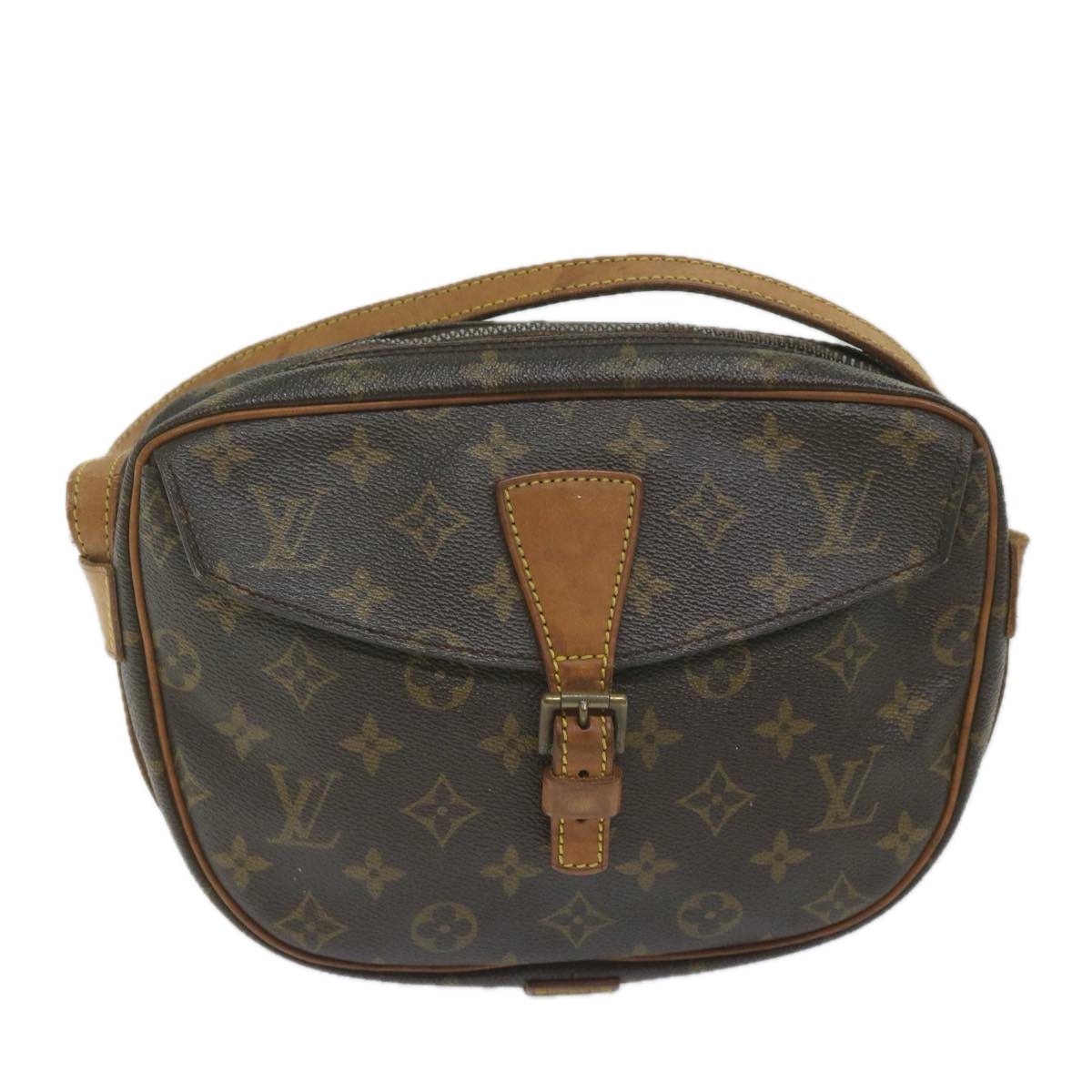 LOUIS VUITTON Monogram Jeune Fille MM Shoulder Bag M51226 LV Auth ar10653