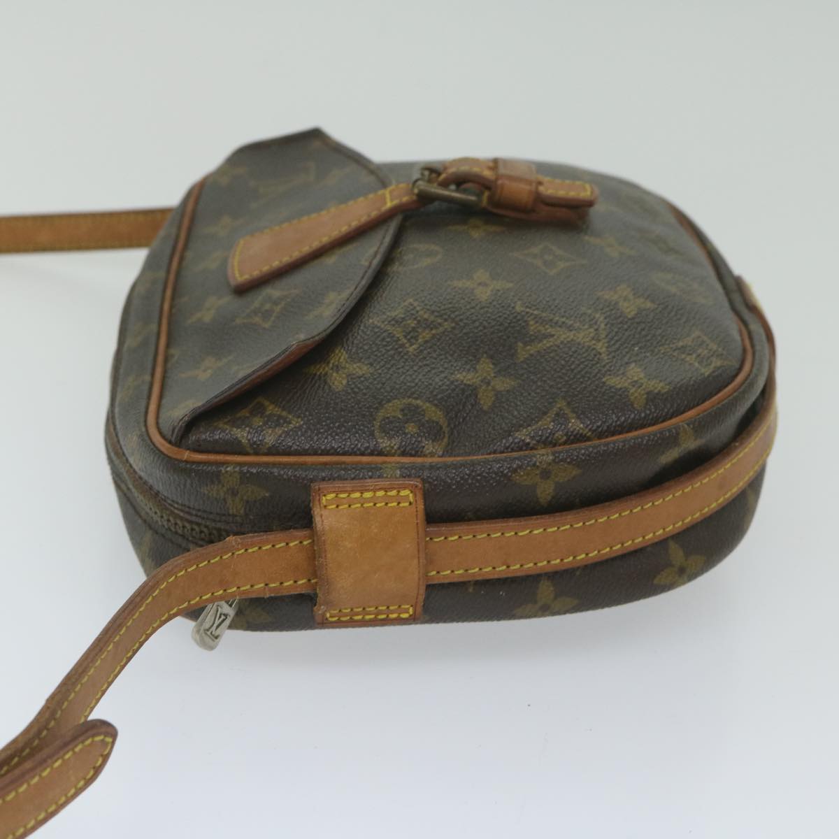 LOUIS VUITTON Monogram Jeune Fille MM Shoulder Bag M51226 LV Auth ar10653