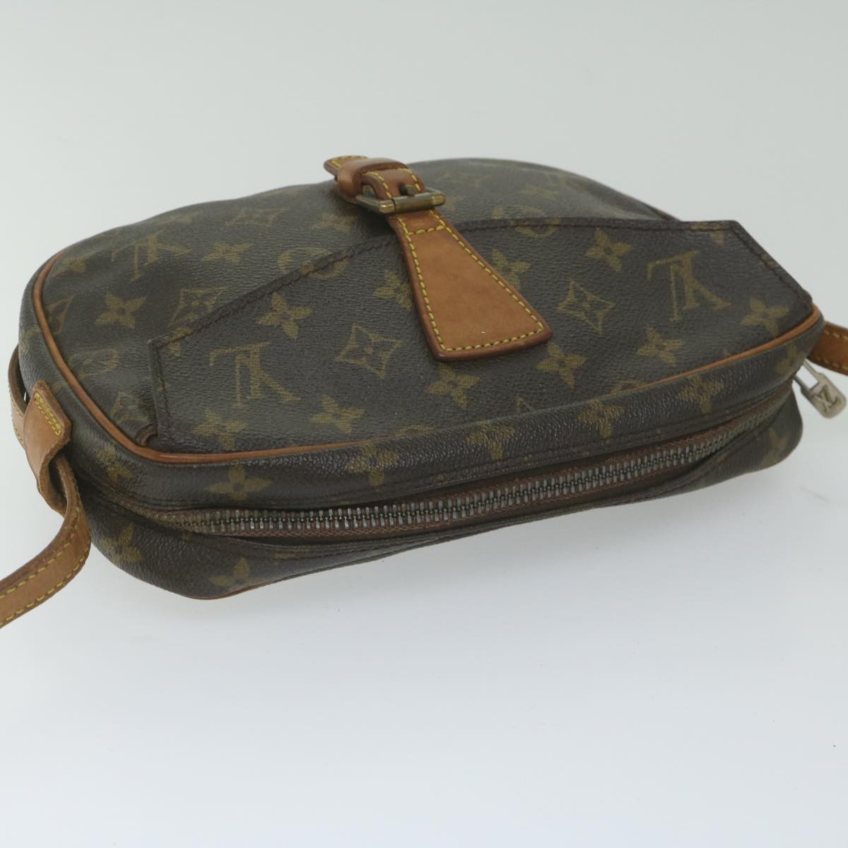 LOUIS VUITTON Monogram Jeune Fille MM Shoulder Bag M51226 LV Auth ar10653