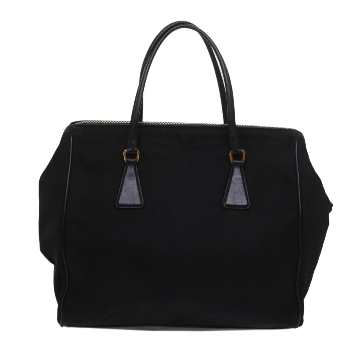 PRADA Hand Bag Nylon Black Auth ar10658 - 0