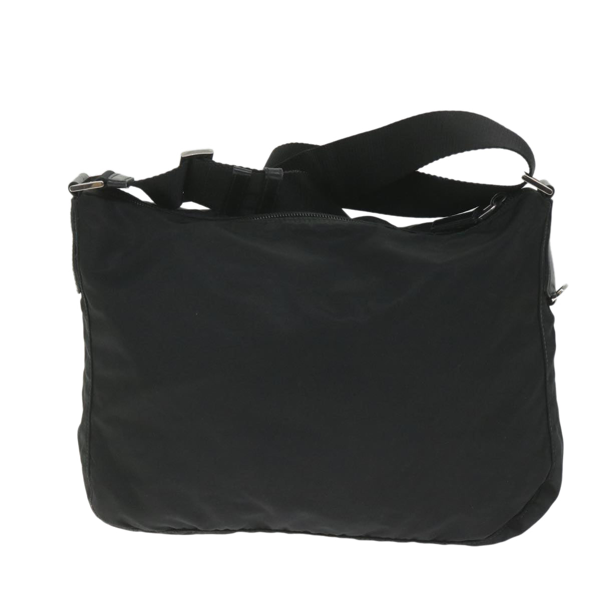 PRADA Shoulder Bag Nylon Black Auth ar10705 - 0