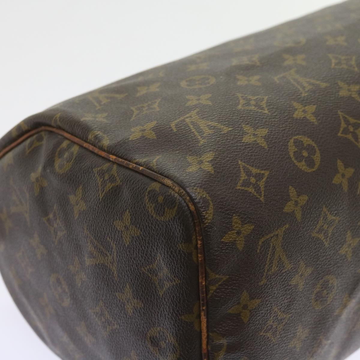 LOUIS VUITTON Monogram Speedy 30 Hand Bag M41526 LV Auth ar10710