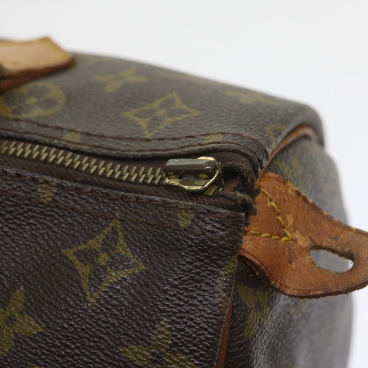 LOUIS VUITTON Monogram Speedy 30 Hand Bag M41526 LV Auth ar10710