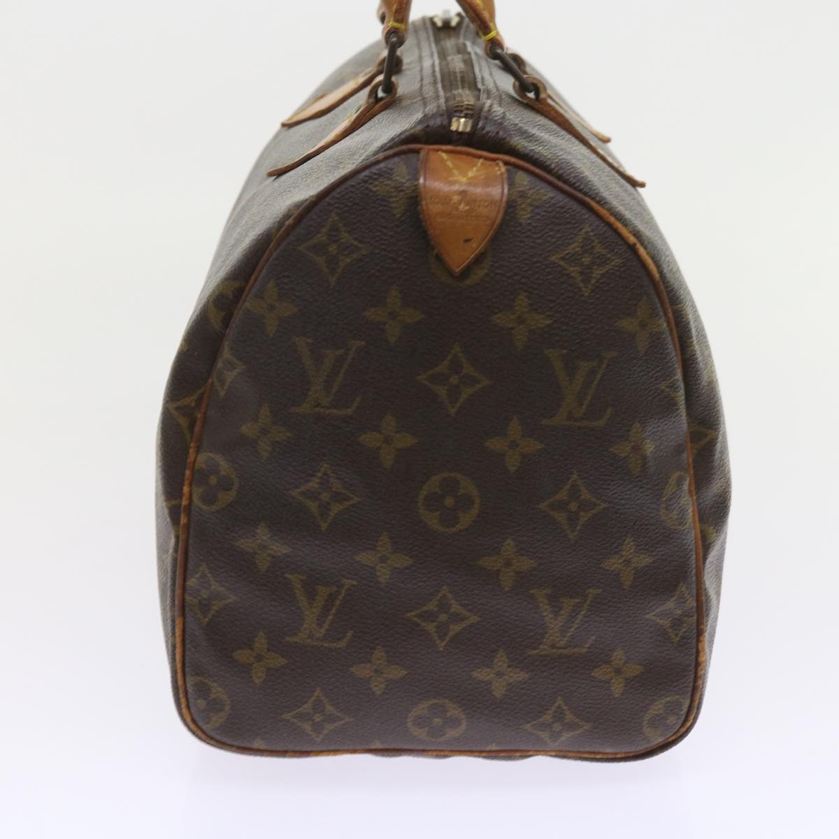 LOUIS VUITTON Monogram Speedy 30 Hand Bag M41526 LV Auth ar10710