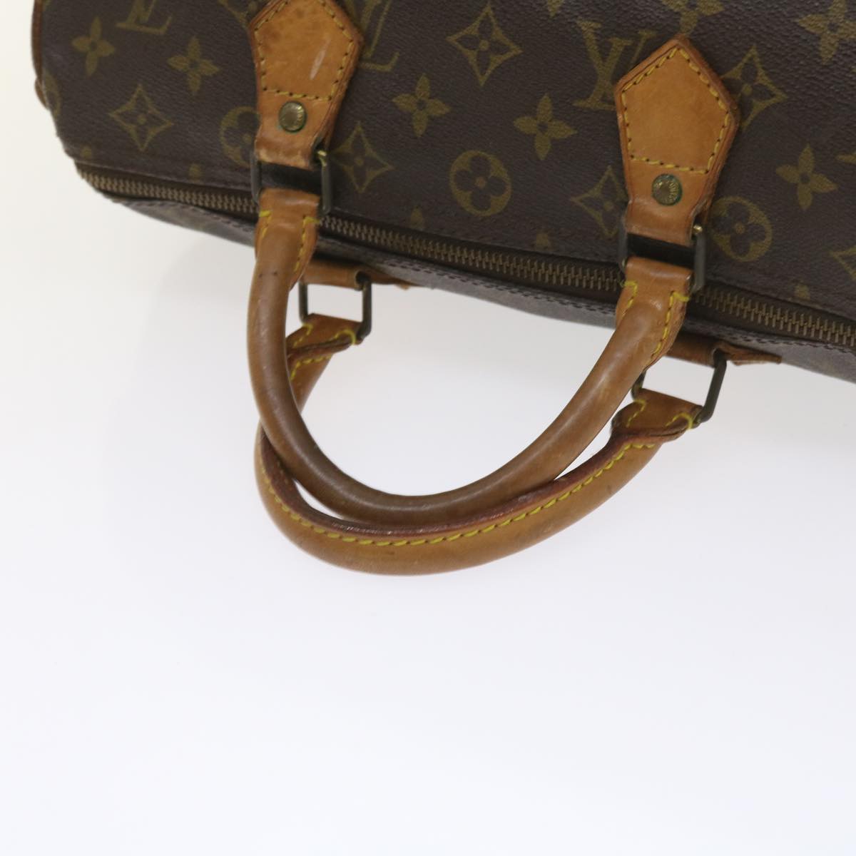 LOUIS VUITTON Monogram Speedy 30 Hand Bag M41526 LV Auth ar10710