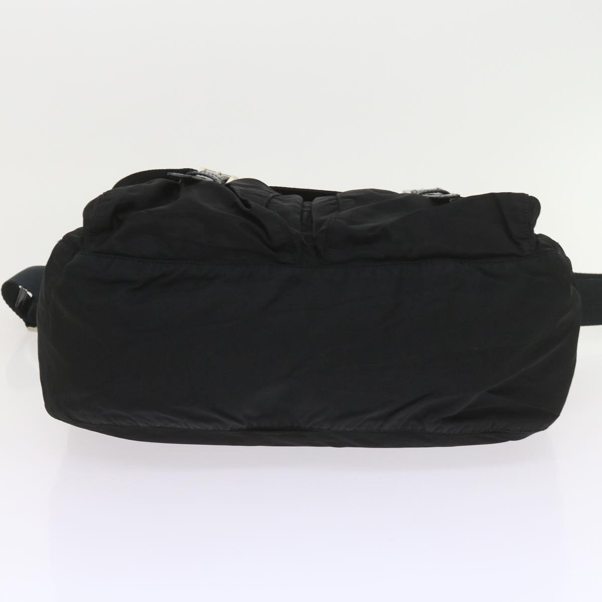 PRADA Shoulder Bag Nylon Black Auth ar10712