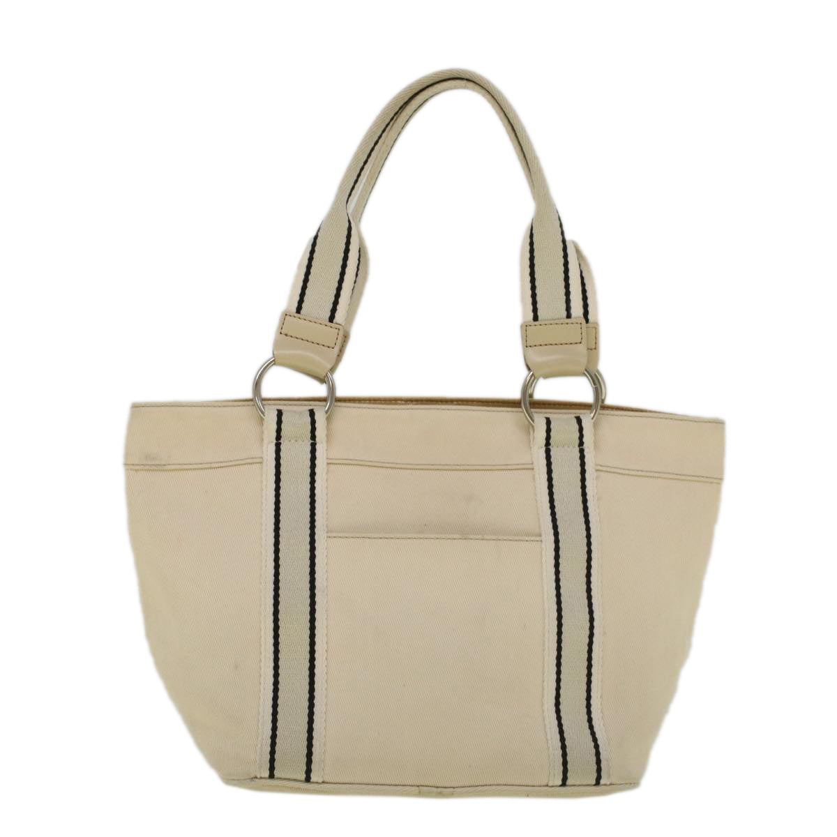 BURBERRY Blue Label Tote Bag Canvas Beige Auth ar10721 - 0