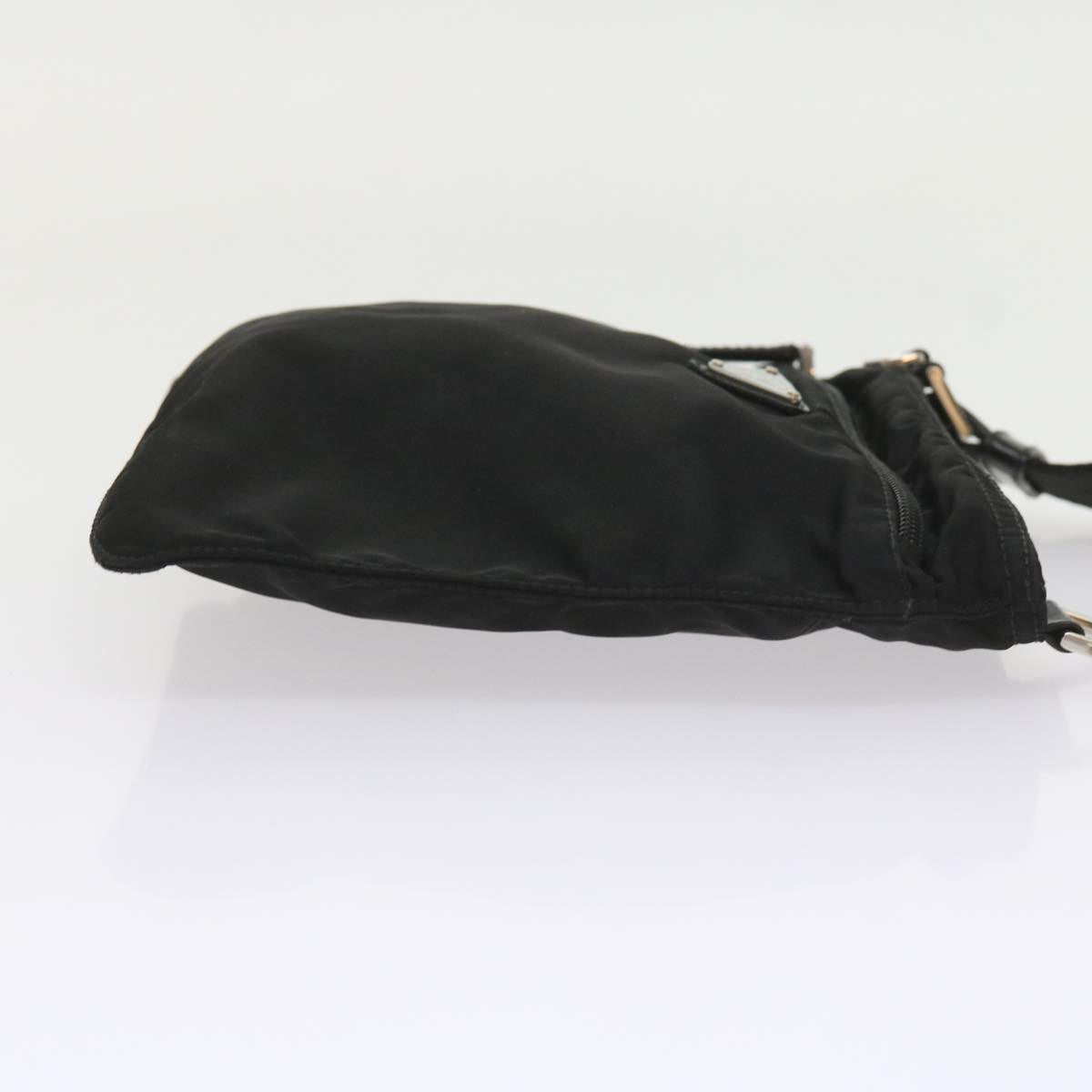 PRADA Shoulder Bag Nylon Black Auth ar10726