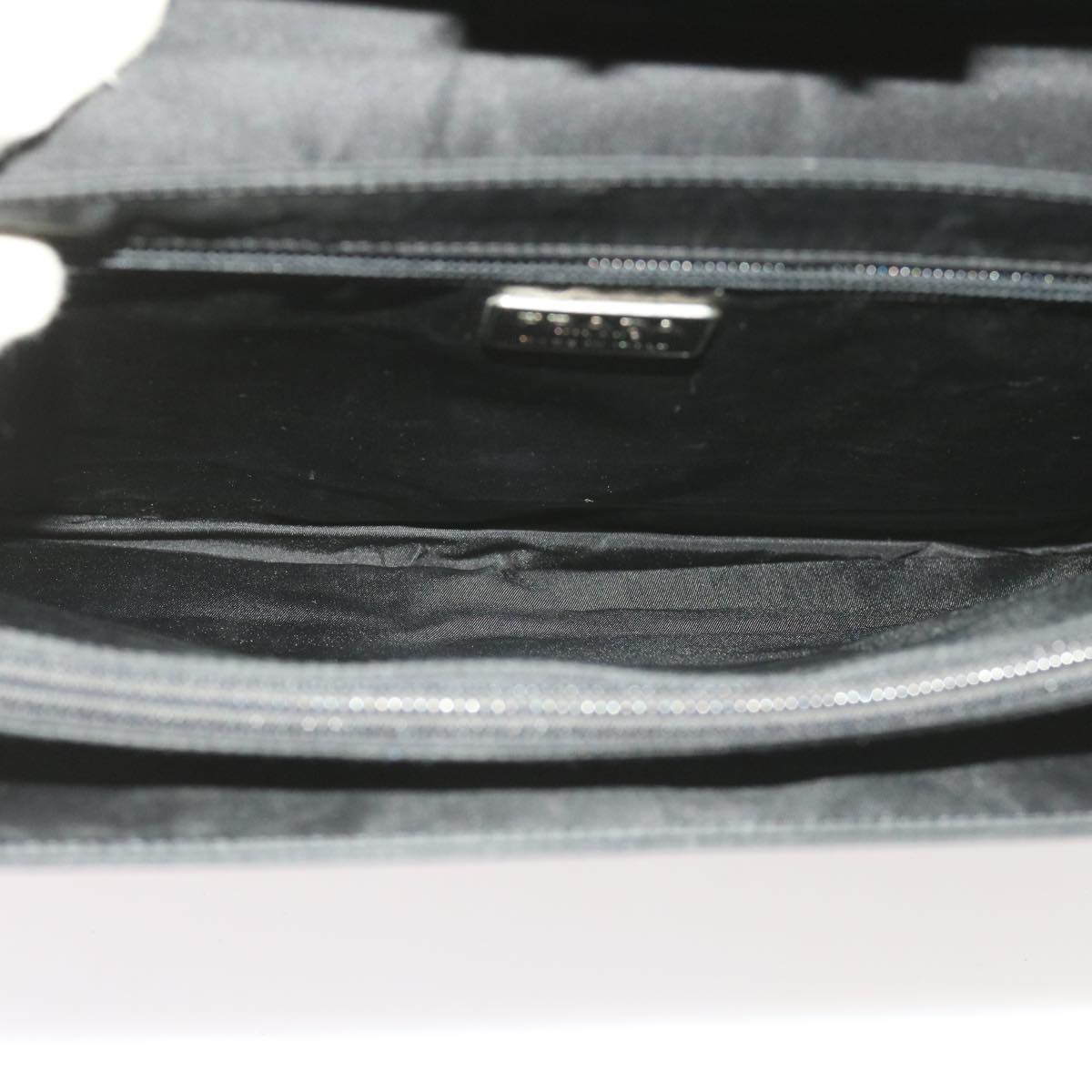 PRADA Shoulder Bag Nylon Black Auth ar10768