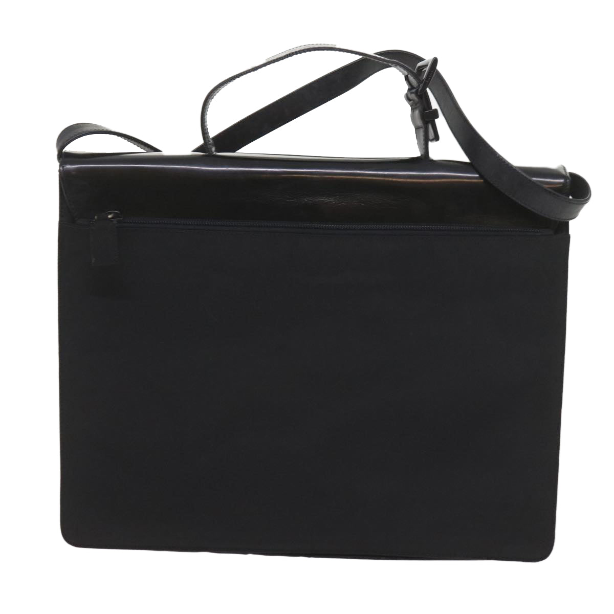 PRADA Shoulder Bag Nylon Black Auth ar10768