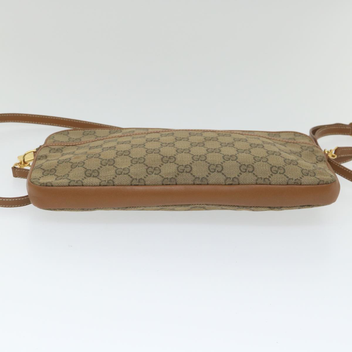 GUCCI GG Canvas Shoulder Bag Beige 004 92 0230 Auth ar10780