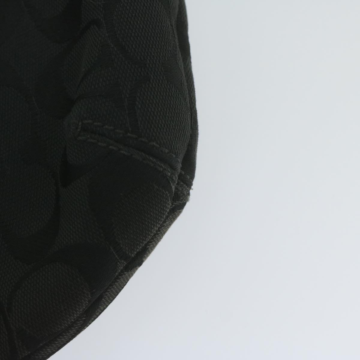 Coach Signature Shoulder Bag Leather Canvas 5Set Black Beige Auth ar10812