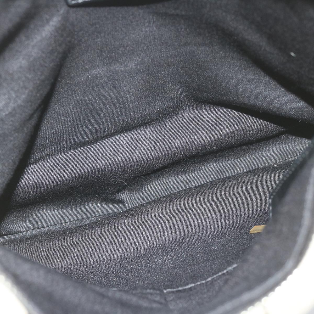 Coach Signature Shoulder Bag Leather Canvas 5Set Black Beige Auth ar10812