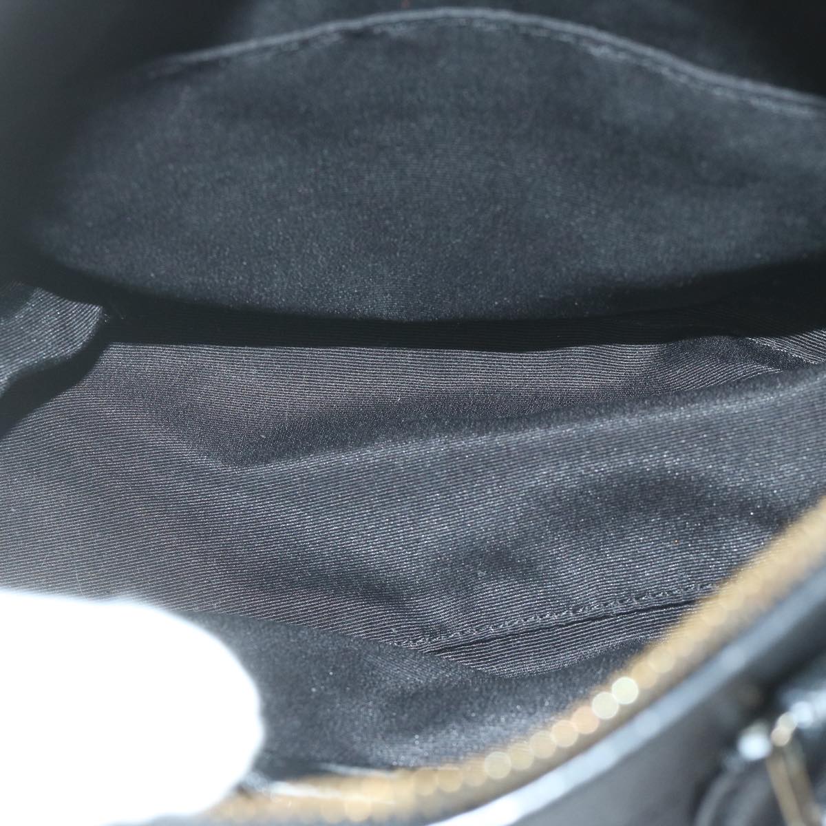 Coach Signature Shoulder Bag Leather Canvas 5Set Black White Auth ar10813