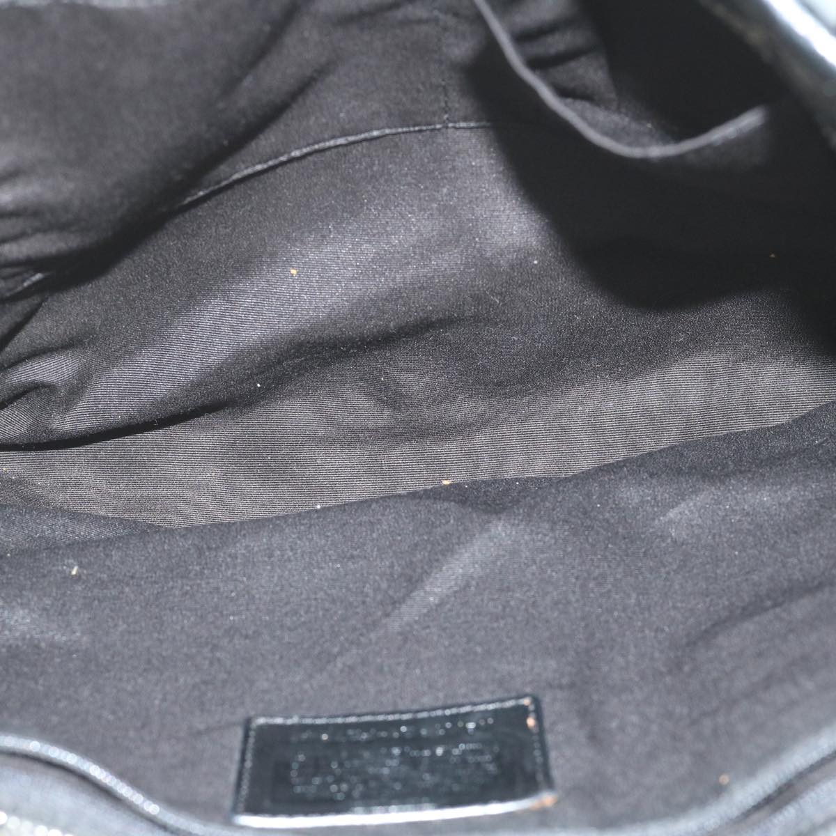 Coach Signature Shoulder Bag Leather Canvas 5Set Black White Auth ar10813