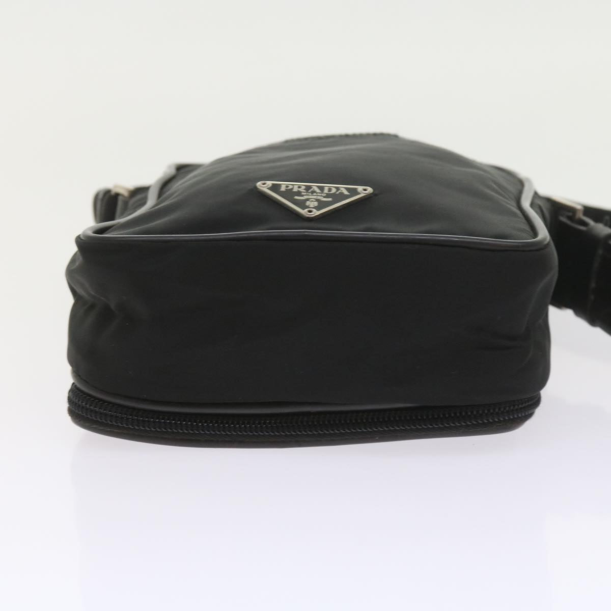 PRADA Shoulder Bag Nylon Black Auth ar10817