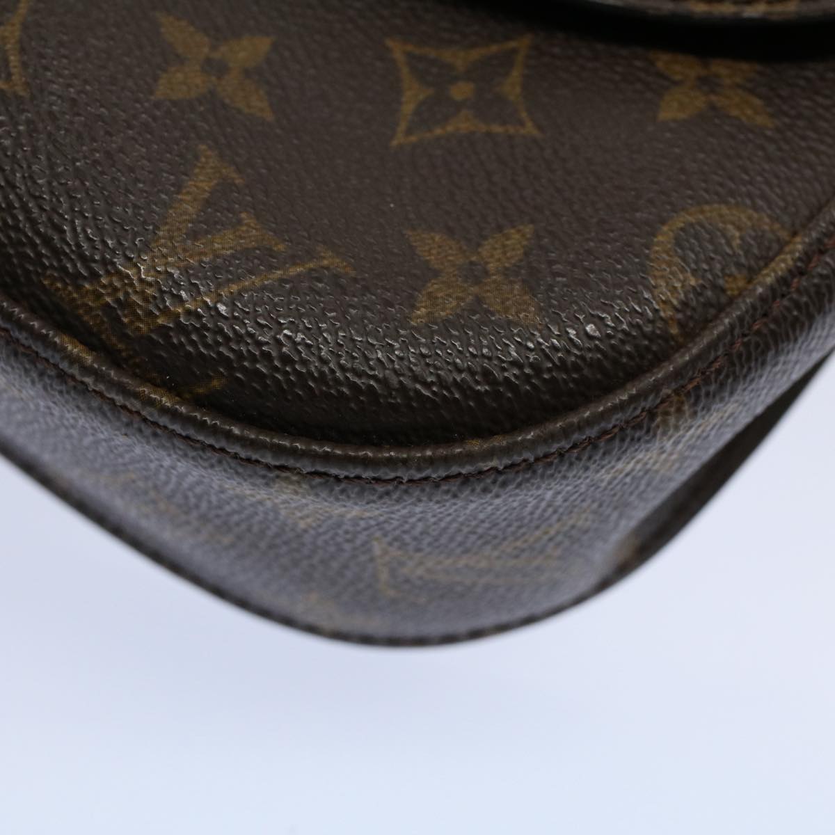 LOUIS VUITTON Monogram Saint Cloud GM Shoulder Bag M51242 LV Auth ar10821B