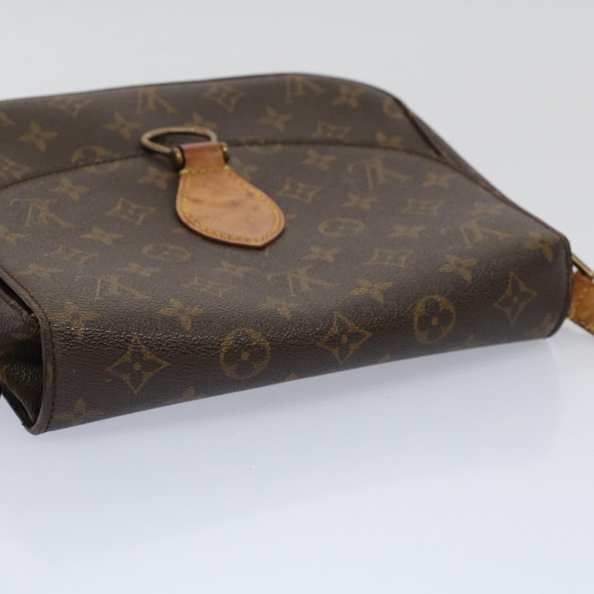 LOUIS VUITTON Monogram Saint Cloud GM Shoulder Bag M51242 LV Auth ar10821B