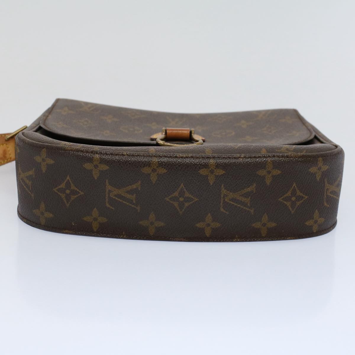 LOUIS VUITTON Monogram Saint Cloud GM Shoulder Bag M51242 LV Auth ar10821B