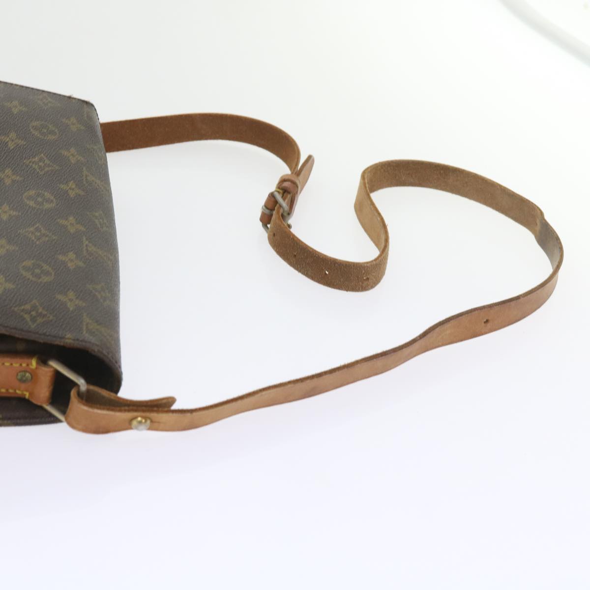 LOUIS VUITTON Monogram Cartouchiere GM Shoulder Bag Vintage M51252 Auth ar10822B