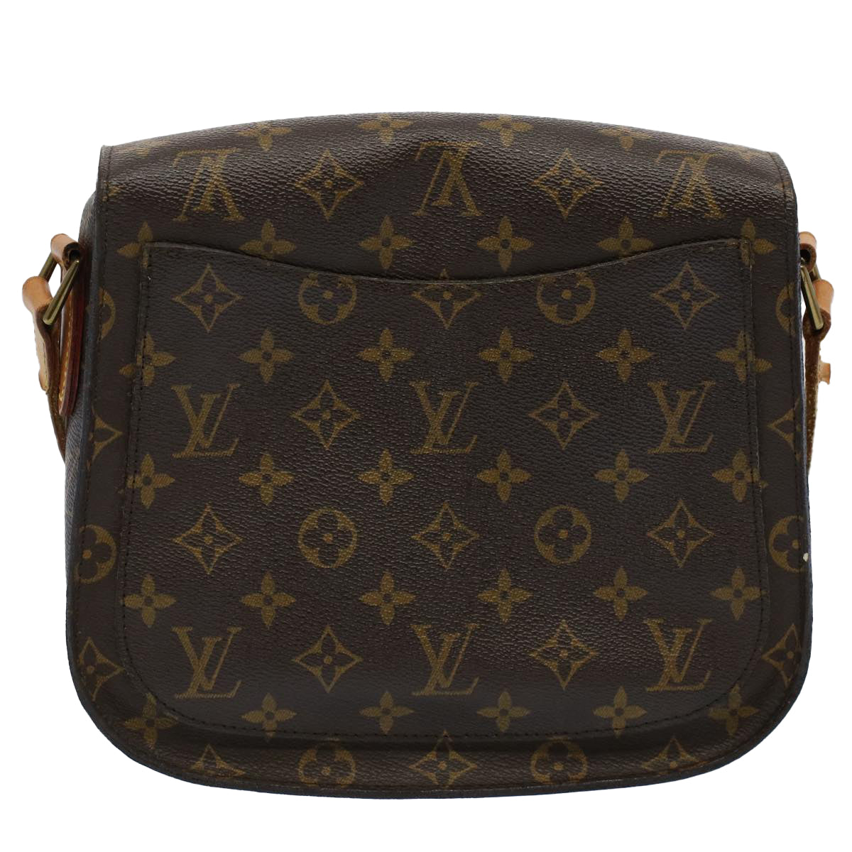 LOUIS VUITTON Monogram Saint Cloud GM Shoulder Bag M51242 LV Auth ar10825B