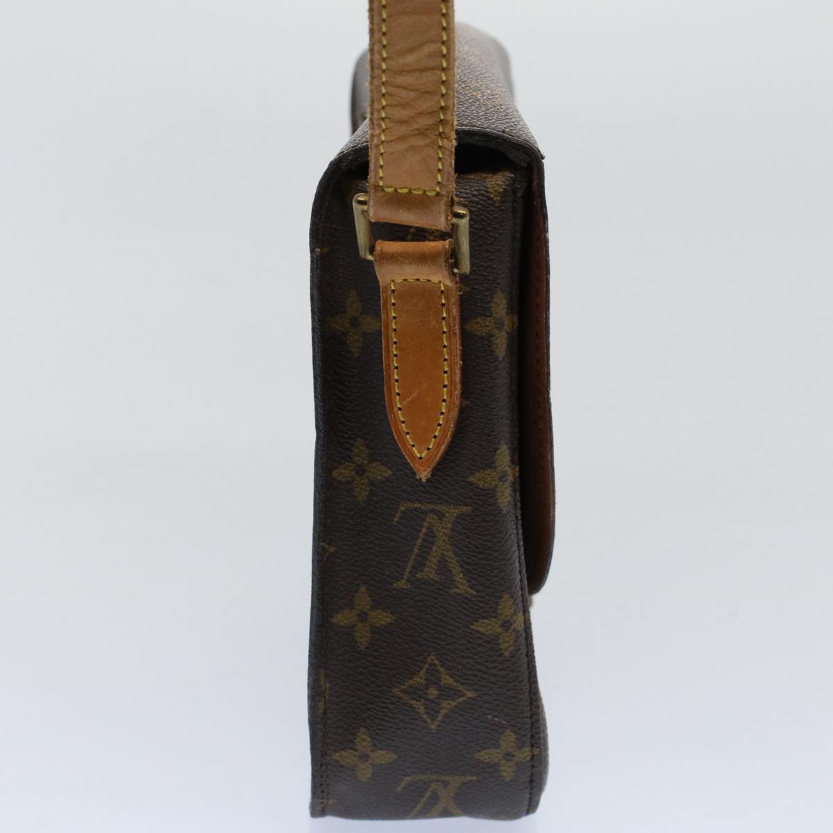 LOUIS VUITTON Monogram Saint Cloud GM Shoulder Bag M51242 LV Auth ar10825B