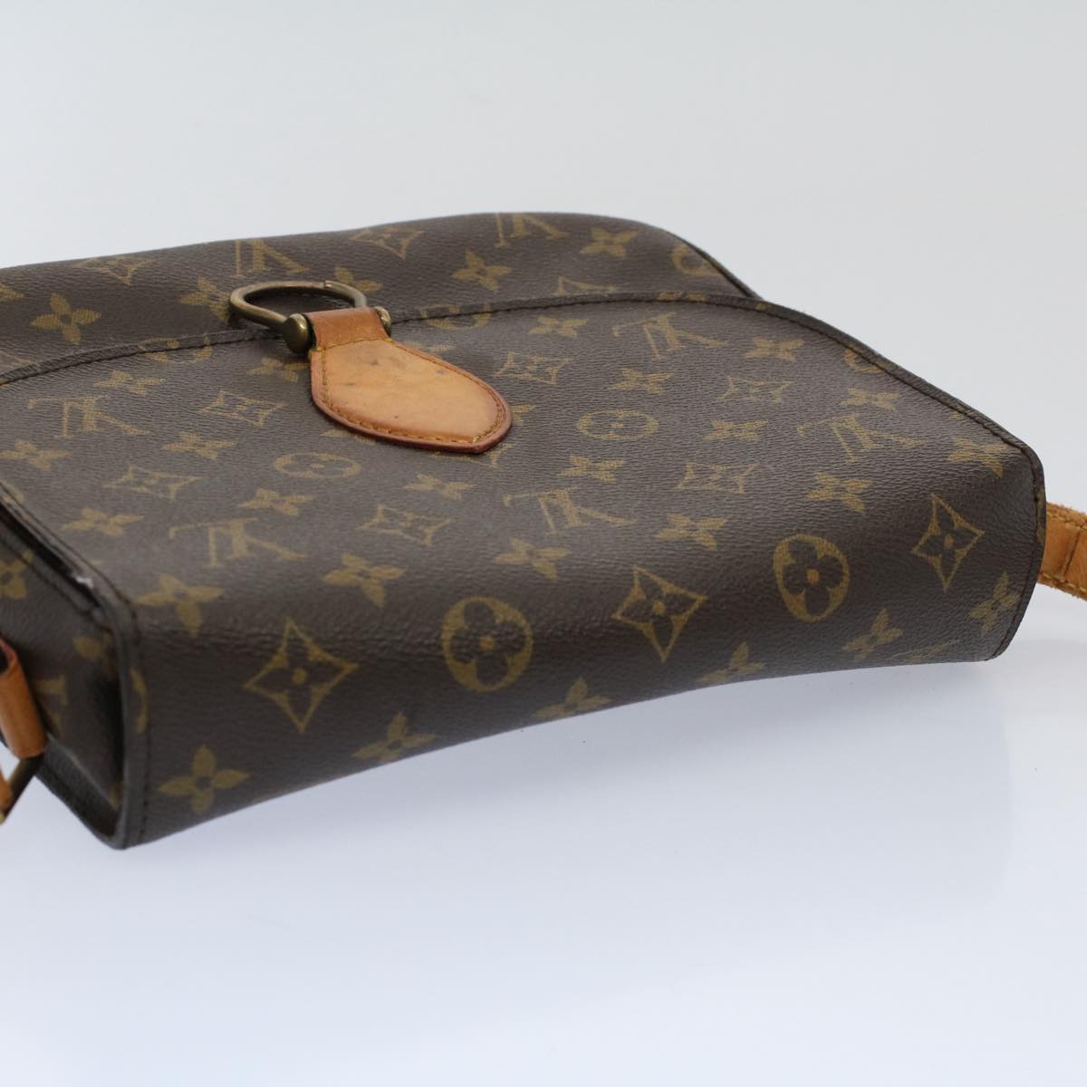 LOUIS VUITTON Monogram Saint Cloud GM Shoulder Bag M51242 LV Auth ar10825B