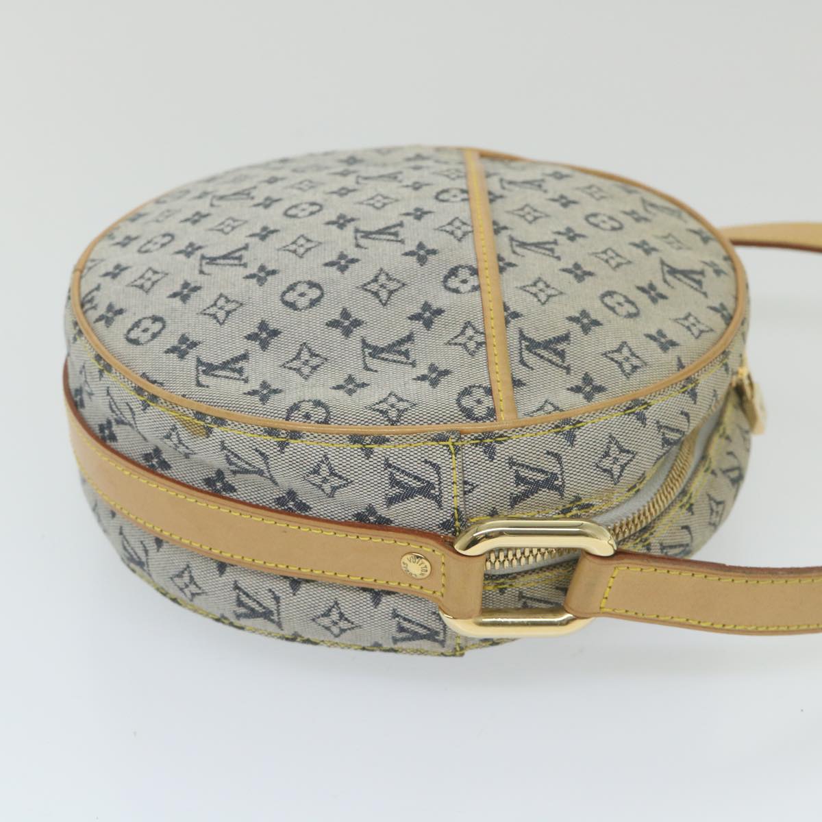 LOUIS VUITTON Monogram Mini Jeanne GM Shoulder Bag Blue M92000 LV Auth ar10834B