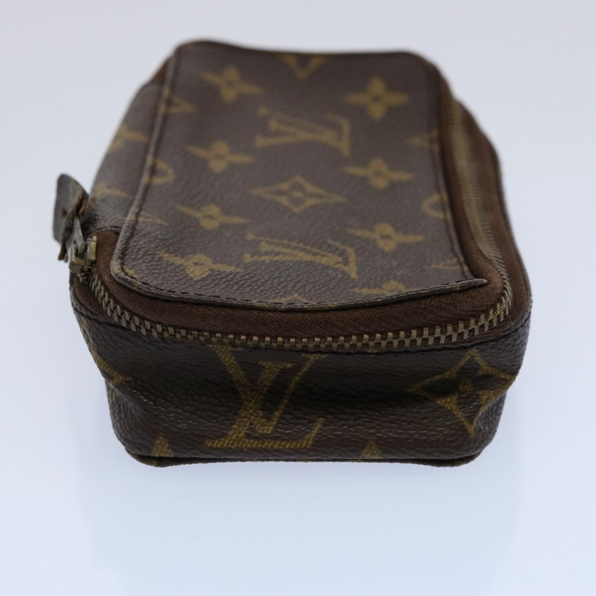 LOUIS VUITTON Monogram Monte Carlo Jewelry Box Vintage M47350 LV Auth ar10835B