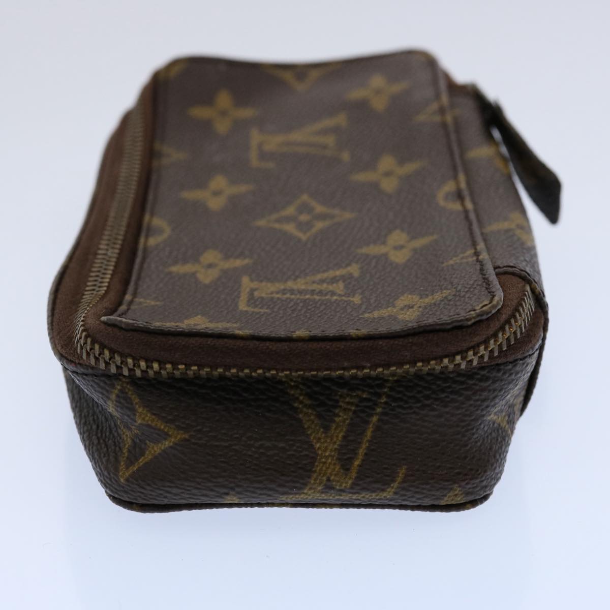 LOUIS VUITTON Monogram Monte Carlo Jewelry Box Vintage M47350 LV Auth ar10835B