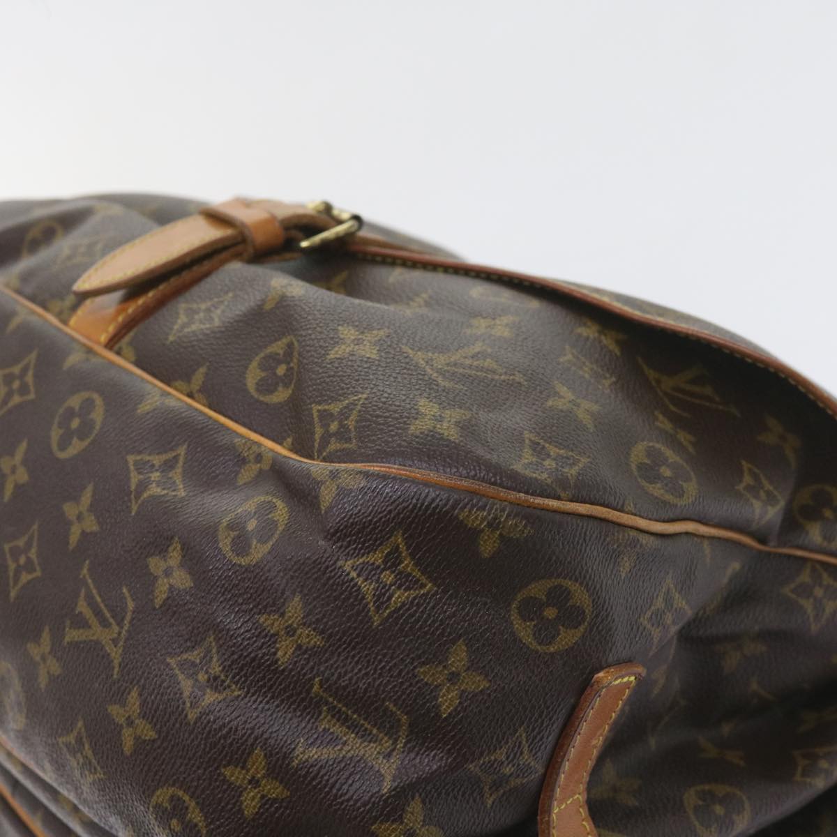 LOUIS VUITTON Monogram Saumur 35 Shoulder Bag M42254 LV Auth ar10846B